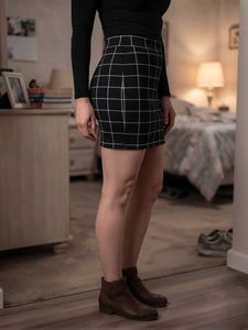 Shein &amp; PimkieTwo Mini Skirts - Lavender &amp; Black