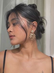 Unique Sunburst Statement Earrings