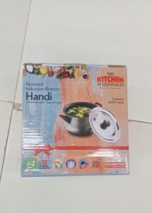Kitchen Essentials Non Stick Induction Base Handi With Lid