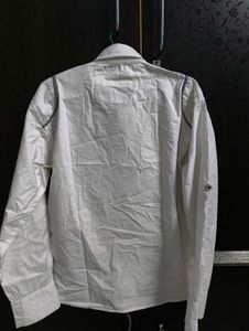 Men's White Casual Shirt