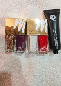 combo Luxury Nail Polish Set & Primer