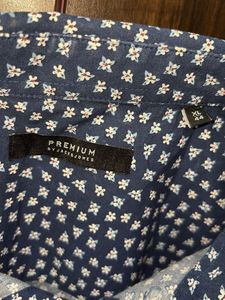 Men's Patterned Long Sleeve Shirt