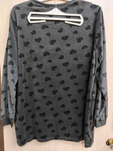 Cute Heart Pajama Set For The Plus Size Curved Bae