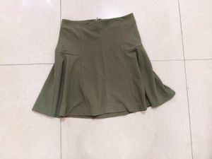 Stylish A-line Mini Skirt