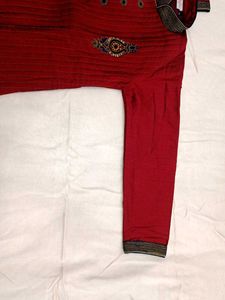 Elegant Maroon Kurta