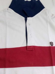 Striped Polo T-shirt