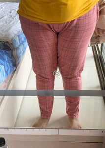 Plaid Cropped Pants