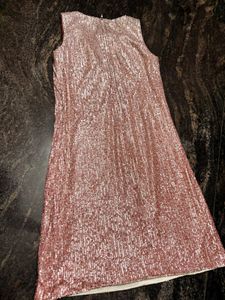 Sparkly Pink Sequin Dress