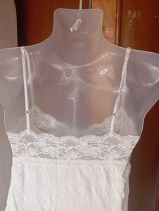 Lace Trim Babydoll Nightie