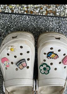 White Crocs