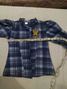 Cute Plaid Shirt Dress Set