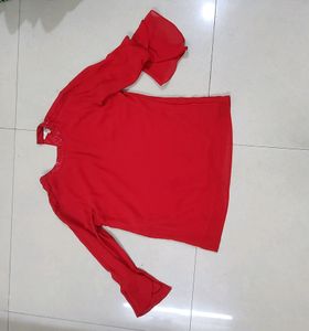Red Hot Party Top By AND
