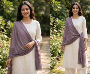 Different coloured 3 Dupattas