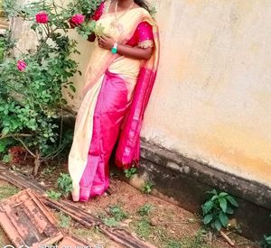Beautiful Kuppadam  Silk Partly Pallu Saree