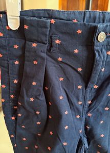 Starry Navy Blue Pants