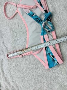 Tropical Prin💙 Bikini Top