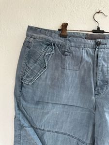 Stylish Blue Cargo Shorts for Men