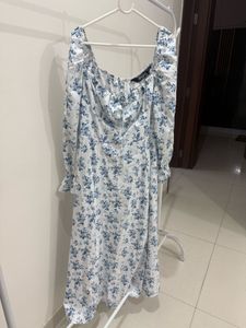 STYLECAST Floral Print Square Neck Dress