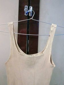 H&amp;M Divided Ribbed Knit Tank Top