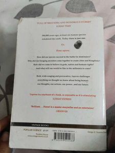 Sapiens: A Brief History of Humankind Book