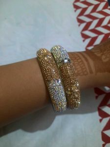 Sparkling Embellished Bangles