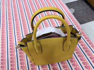 Chic Mustard Yellow Handbag