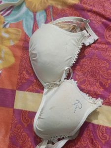 Cream Colour Padded Bra