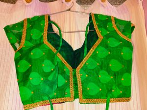 Vibrant Green Lehenga Choli Set
