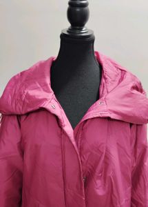Maroon Puffer Jacket