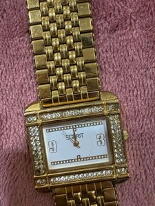 Esprit Gold Rhinestone Watch