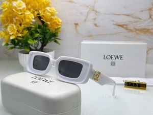 White Loewe Sunglasses