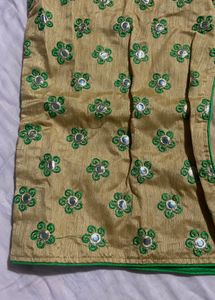 Embroidered Sleeveless Jacket