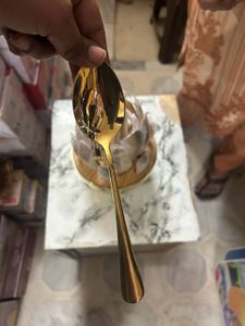 Sale-24 Piece Cutlery Set- Golden Colour
