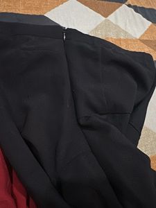 Chic Black Strapless Jumpsuit