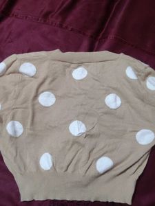 Cute Polka Dot Cardigan