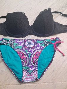 combo Of Four Imported Fabric Bra N Panty
