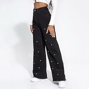 *Huge Offer* Savana Beaded Black Jeans