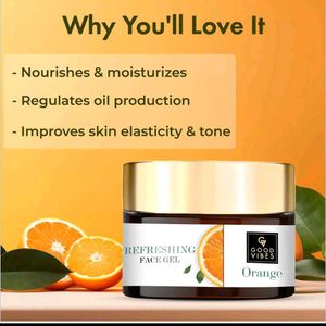 Good Vibes Orange Refreshing Face Gel
