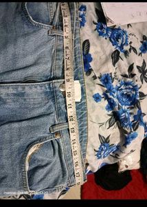 Light Wash Wide Leg Jeans