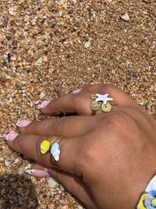 Charming Beachy Rings Set