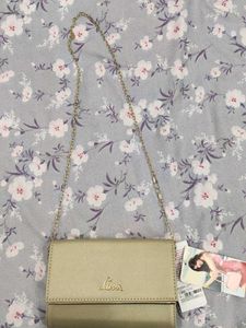 Lavie Gold Sling Bag