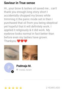 Eye Lash &amp; Brow Growth Oil