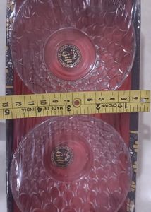 Glass Bowls Set... 2 Pic 🥣 New With Tag. 💞