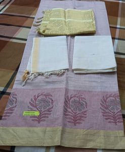 Cotton Dress Material With Pant And Dupatta