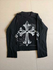 Black Chrome Hearts T-shirt