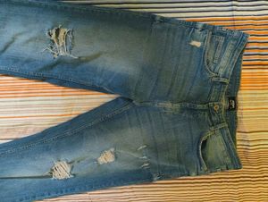 Ripped Denim Jeans