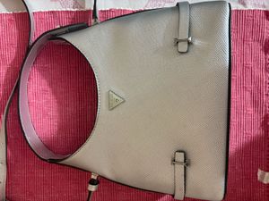 Guess Rosalba Small Hobo Bag - Silver