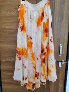Vibrant Tie-Dye Lehenga Choli Set