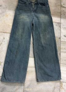 Vintage Wash Denim Jeans