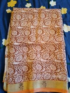 Printed Cotton Saree